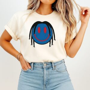 Maxey Smiley Face Philadelphia 76ers Basketball T-Shirt