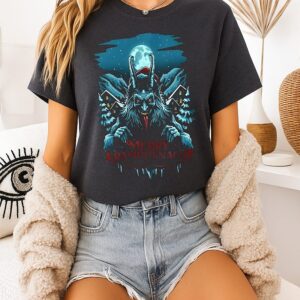 Merry Krampusnacht Horror Christmas T-Shirt