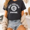 Michigan State Spartans Grace Vanslooten 14 Name Number Ball T-Shirt