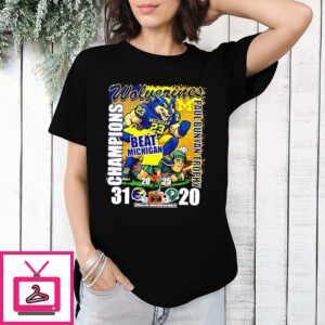 Michigan Wolverines 2025 Paul Bunyan Trophy Champions 2025 T-Shirt