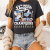 Mickey X Los Angeles Dodgers World Series Champions 2025 T-Shirt