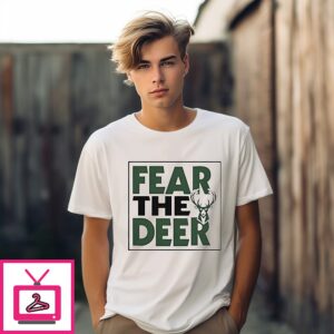 Milwaukee Bucks Fear The Deer T-Shirt