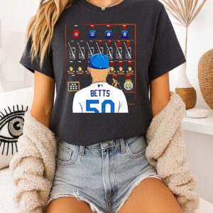 Mookie Betts Adds A 4th World Series Ring T-Shirt