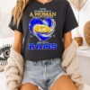 Never Underestimate A Woman Who Understands Football And Loves Los Angeles Rams T-Shirt