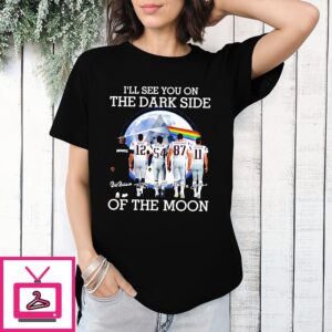 New England Patriots X Pink Floyd I’ll See You On The Dark Side Of The Moon T-Shirt