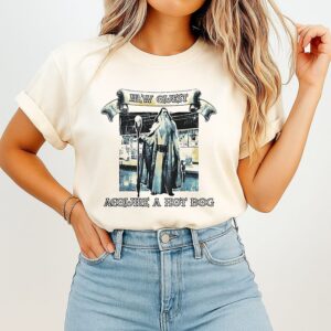 New Quest Acquire Hot Dog Wizard T-Shirt