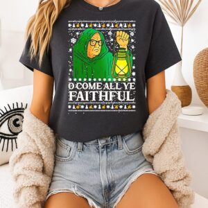 O Come All Ye Faithful Christmas T-Shirt