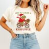 Off To Cause A Kerfuffle Frog Christmas T-Shirt