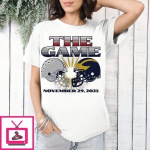 Ohio State Buckeyes Vs Michigan Wolverines 2025 The Game Matchup T-Shirt