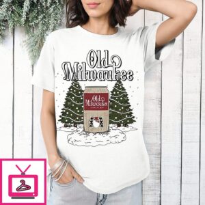 Old Milwaukee Holiday Christmas Tree T-Shirt