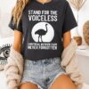 Ostrich Stand For The Voiceless Universal Ostrich Farm Never Forgotten T-Shirt