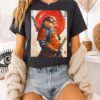 Otter Samurai Warrior Art Japanese Vintage T-Shirt