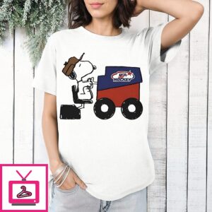 Peanuts X USA Hockey Snoopy Fresh Ice T-Shirt