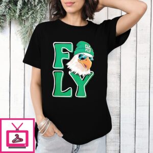 Philadelphia Eagles Fly Birds Fly Mascot T-Shirt