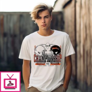 Pirates Vs Tigers 2025 Mhsaa Football D8 H2h Championship Helmets T-Shirt