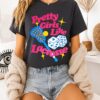 Pretty Girls Like Field Lacrosse Bat Ball And Dice T-Shirt