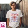 Pussy Eating Champion No1 Taste Tester Trophy T-Shirt