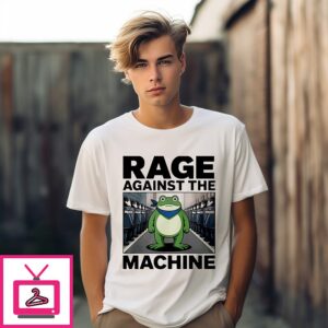 Rage Against The Machine Portland Frog Anti Police Ice T-Shirt