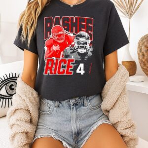 Rashee Rice Kansas City Chiefs Dreams Player Collage T-Shirt