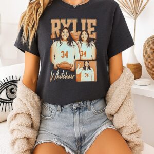 Rylie Whitehair Ut Rio Grande Valley Vaqueros Basketball Player Collage T-Shirt