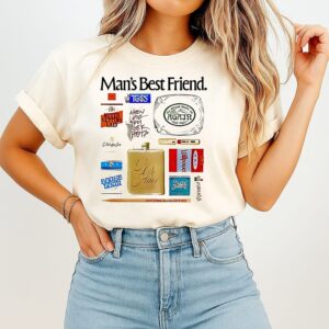 Sabrina Carpenter Mans Best Friend Short N Sweet Tour T-Shirt
