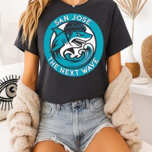 San Jose Sharks The Next Wave Logo T-Shirt