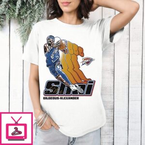 Shai Gilgeous-Alexander Oklahoma City Thunder Signature Retro T-Shirt