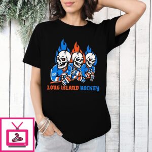 Skeleton Hockey Players New York Rangers T-Shirt