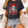 Skeleton Santa Merry Christmas Holiday Havoc T-Shirt