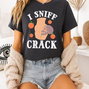 Skull I Sniff Crack T-Shirt
