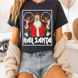Sleigher Hail Santa Christmas T-Shirt
