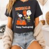 Snoopy And Charlie Brown X Cincinnati Bengals Football Happy Thanksgiving T-Shirt