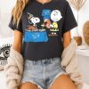 Snoopy And Charlie Brown X Detroit Lions Football Happy Thanksgiving T-Shirt