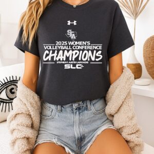 Stephen F. Austin Ladyjacks 2025 Women’s Volleyball Conference Champions Slc T-Shirt