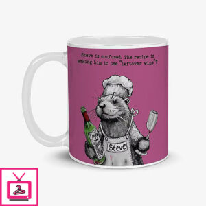 Steve Leftover Wine Funny Coffee Mug