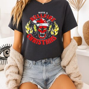 Stranger Things Have A Hellfire Club Christmas T-Shirt
