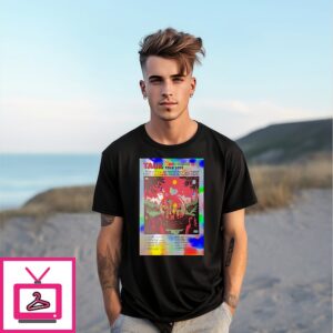 Tauk 2025 Fall Somewhere Between Here And There Tour 2025 Poster T-Shirt