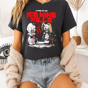 Terrifier X Peanuts Ice Nine Kills Ix T-Shirt