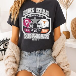 Texas Longhorns Vs Texas A&ampm Aggies Lone Star Showdown Austin Tx T-Shirt