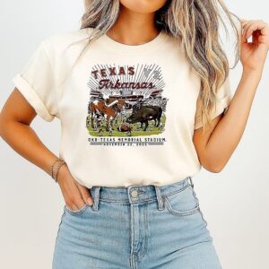 Texas Vs Arkansas Razorback November 22 2025 Mascot T-Shirt