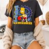 The Simpsons Bart X Memphis Grizzlies NBA 2025 Cartoon T-Shirt