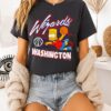 The Simpsons Bart X Washington Wizards NBA 2025 Cartoon T-Shirt