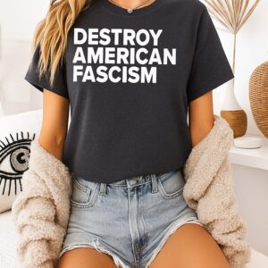 Tom Morello Destroy Ameican Fascism T-Shirt