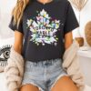 Toronto Maple Leafs Logo Holiday Merry Christmas Lights T-Shirt