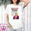 Trump And Bill Clinton Big Beautiful Bill Wal T-Shirt