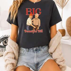 Trump Clinton Epstein Files Big Beautiful Bill T-Shirt