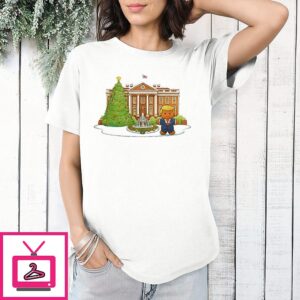 Trump Gingerbread White House Christmas 2025 T-Shirt