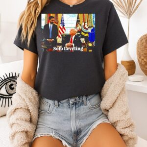 Trump Zohran Mamdani Solo Leveling T-Shirt