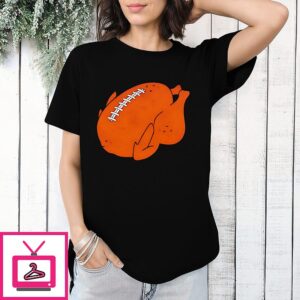 Turkey Or Football Thanksgiving 2025 T-Shirt