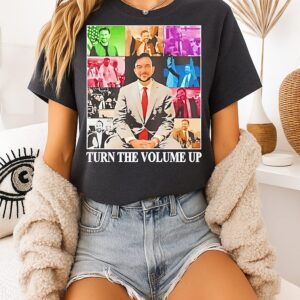 Turn The Volume Up Zohran Mamdani 2026 Eras Tour T-Shirt
